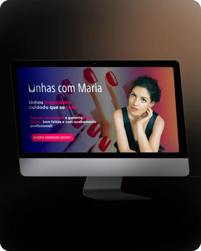 landing page e sites personalizados para você